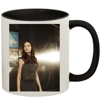 Summer Glau 11oz Colored Inner & Handle Mug