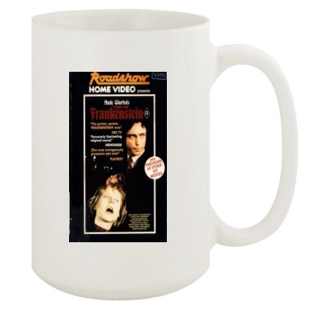 Flesh for Frankenstein (1973) 15oz White Mug