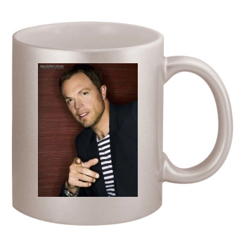 Adam Baldwin 11oz Metallic Silver Mug