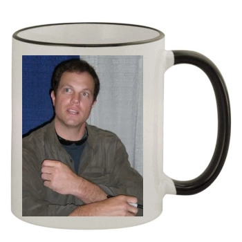 Adam Baldwin 11oz Colored Rim & Handle Mug