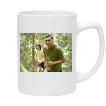 Adam Beach 14oz White Statesman Mug