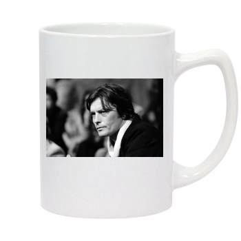 Alain Delon 14oz White Statesman Mug