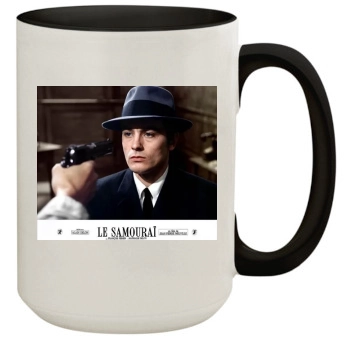 Alain Delon 15oz Colored Inner & Handle Mug