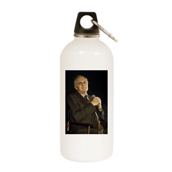 Alan Alda White Water Bottle With Carabiner