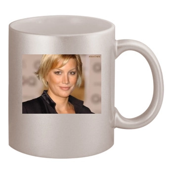 Alice Evans 11oz Metallic Silver Mug