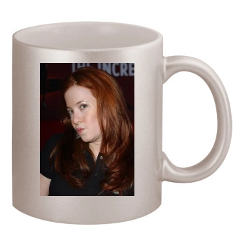 Amy Davidson 11oz Metallic Silver Mug