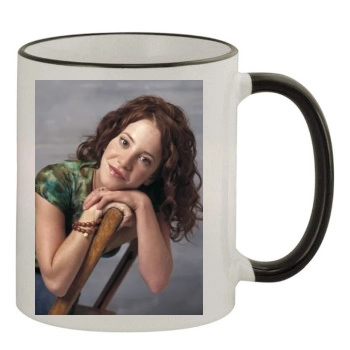 Amy Davidson 11oz Colored Rim & Handle Mug