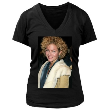 Amy Irving Women's Deep V-Neck TShirt