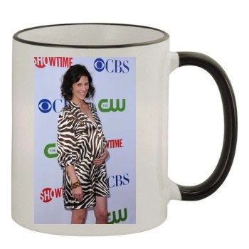 Annabeth Gish 11oz Colored Rim & Handle Mug