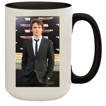 Anton Yelchin 15oz Colored Inner & Handle Mug