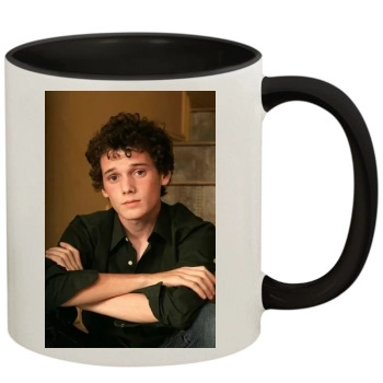 Anton Yelchin 11oz Colored Inner & Handle Mug