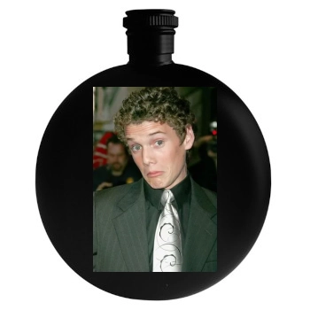 Anton Yelchin Round Flask