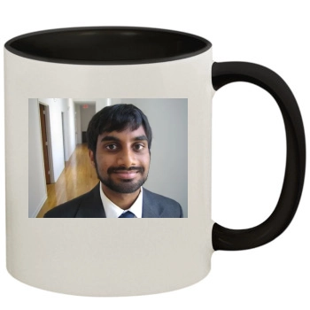 Aziz Ansari 11oz Colored Inner & Handle Mug