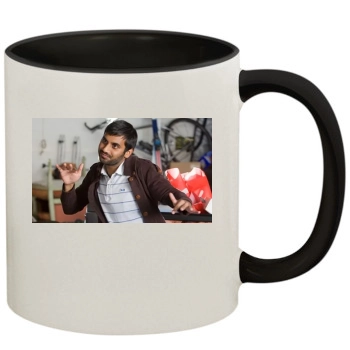 Aziz Ansari 11oz Colored Inner & Handle Mug