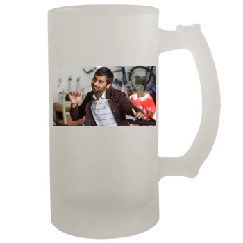 Aziz Ansari 16oz Frosted Beer Stein