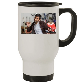 Aziz Ansari Stainless Steel Travel Mug