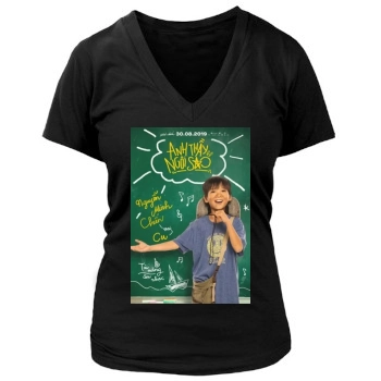 Anh Thay Ngoi Sao (2019) Women's Deep V-Neck TShirt