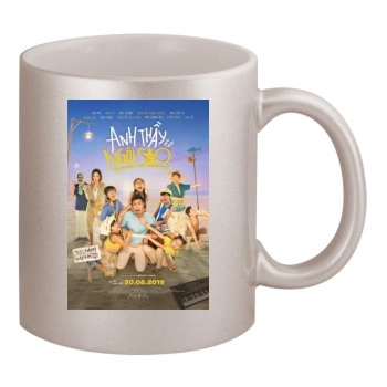 Anh Thay Ngoi Sao (2019) 11oz Metallic Silver Mug