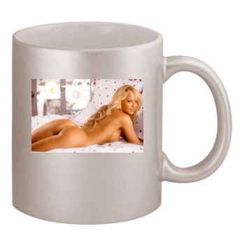 Heather Rene Smith 11oz Metallic Silver Mug