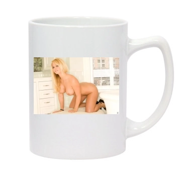 Heather Rene Smith 14oz White Statesman Mug