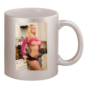 Heather Rene Smith 11oz Metallic Silver Mug