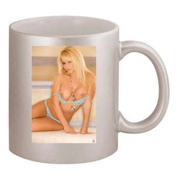 Heather Rene Smith 11oz Metallic Silver Mug