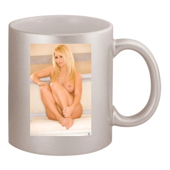 Heather Rene Smith 11oz Metallic Silver Mug