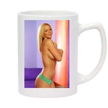 Heather Rene Smith 14oz White Statesman Mug