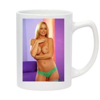 Heather Rene Smith 14oz White Statesman Mug