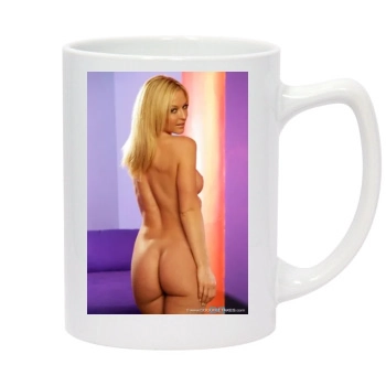 Heather Rene Smith 14oz White Statesman Mug