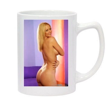 Heather Rene Smith 14oz White Statesman Mug