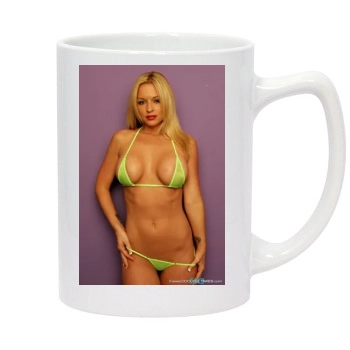 Heather Rene Smith 14oz White Statesman Mug