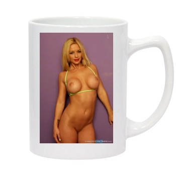 Heather Rene Smith 14oz White Statesman Mug