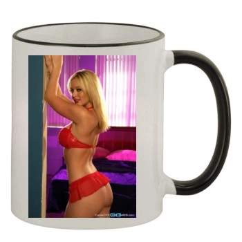 Heather Rene Smith 11oz Colored Rim & Handle Mug