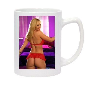 Heather Rene Smith 14oz White Statesman Mug