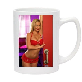 Heather Rene Smith 14oz White Statesman Mug