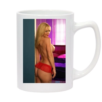 Heather Rene Smith 14oz White Statesman Mug