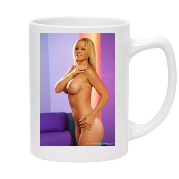 Heather Rene Smith 14oz White Statesman Mug