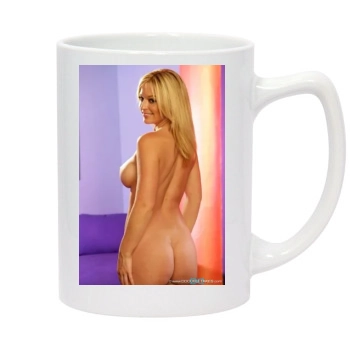 Heather Rene Smith 14oz White Statesman Mug