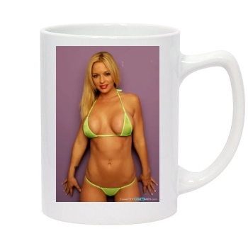 Heather Rene Smith 14oz White Statesman Mug