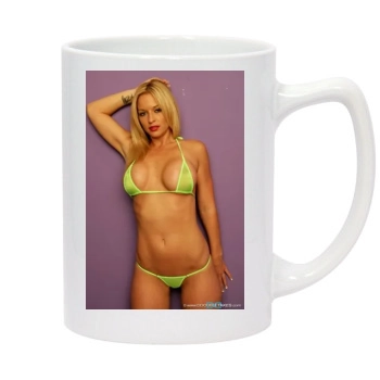 Heather Rene Smith 14oz White Statesman Mug