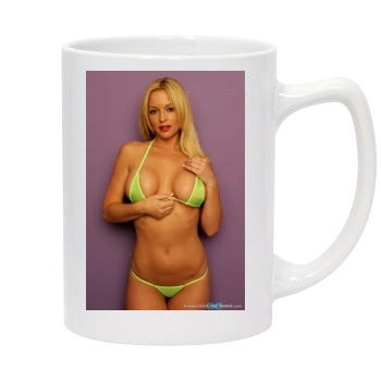 Heather Rene Smith 14oz White Statesman Mug