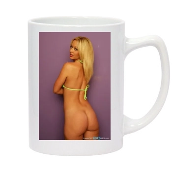 Heather Rene Smith 14oz White Statesman Mug