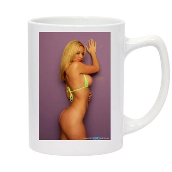 Heather Rene Smith 14oz White Statesman Mug