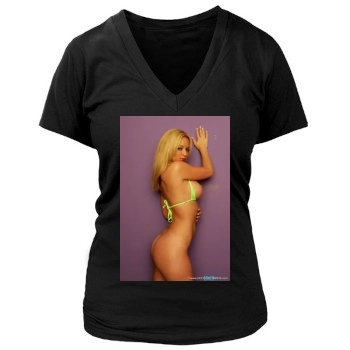 Heather Rene Smith Women's Deep V-Neck TShirt