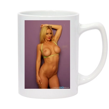 Heather Rene Smith 14oz White Statesman Mug