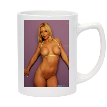 Heather Rene Smith 14oz White Statesman Mug