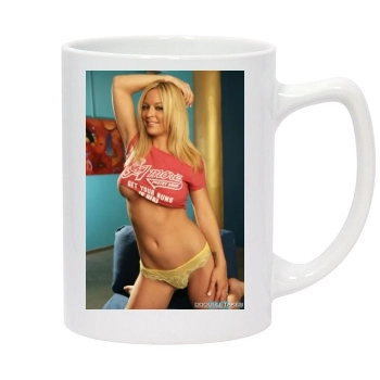 Heather Rene Smith 14oz White Statesman Mug