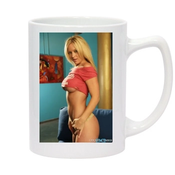 Heather Rene Smith 14oz White Statesman Mug