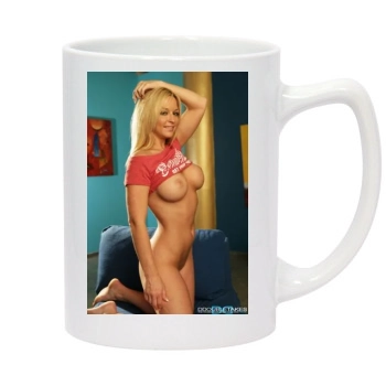 Heather Rene Smith 14oz White Statesman Mug